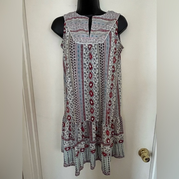 Style & Co. Multicolor Patterned Dress - Picture 1 of 3